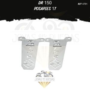 DR 150 lujos posapies 1t