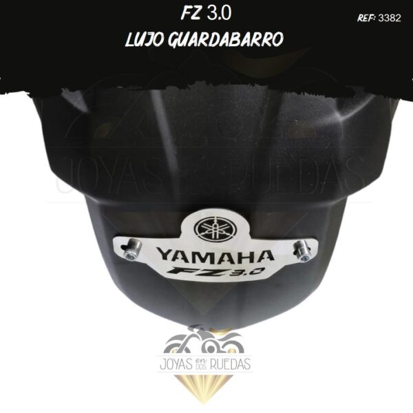 motos FZ 3.0 lujo guardabarro