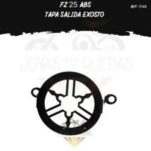 accesorios FZ 25 ABS tapa salida exosto