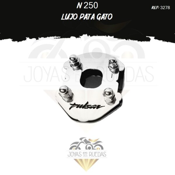 moto N 250 lujo pata gato