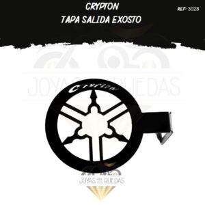 tapa salida exosto articulo Crypton