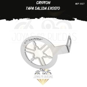pieza Crypton tapa salida exosto