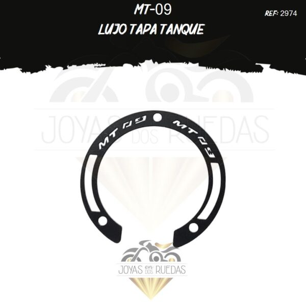 pieza MT-09 lujo tapa tanque