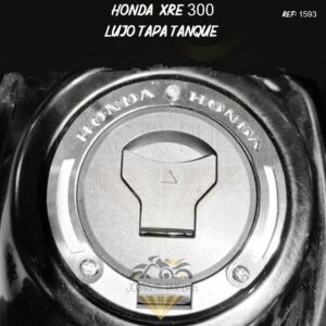 motos Honda XRE 300 lujo tapa tanque