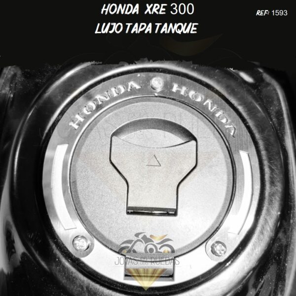 motos Honda XRE 300 lujo tapa tanque