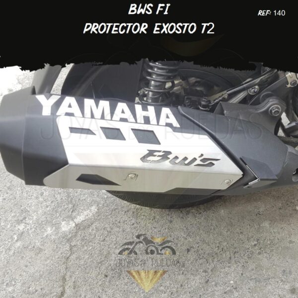 motos Bws FI protector exosto
