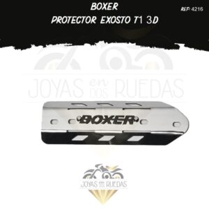 lujo Boxer protector exosto 3D