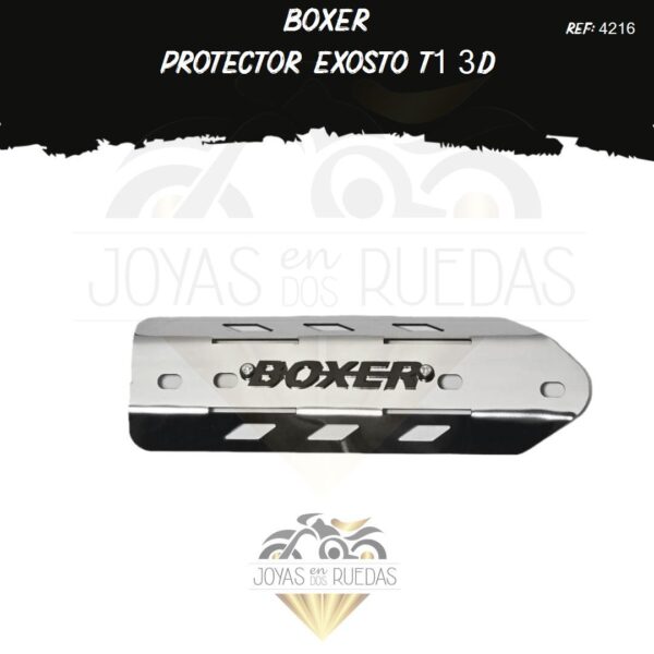 lujo Boxer protector exosto 3D