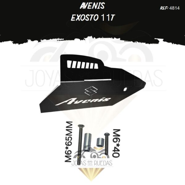 accesorio avenis exosto 11t