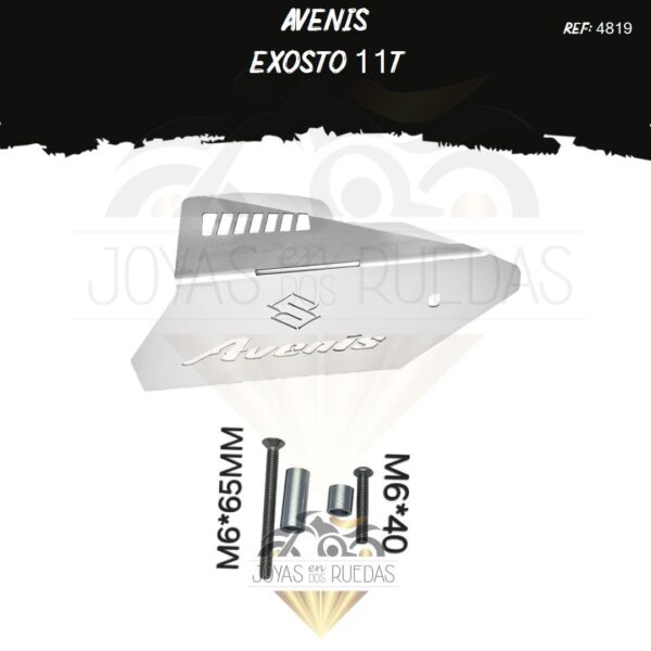 moto avenis exosto 11t