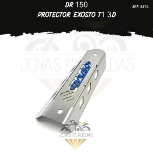accesorio DR 150 protector exosto 3D