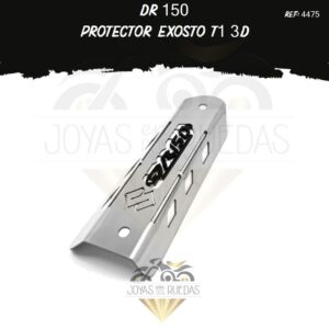 DR 150 lujos protector exosto 3D
