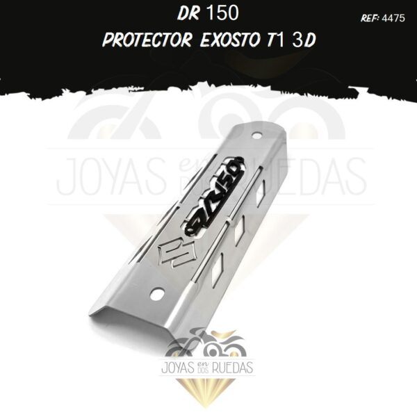 DR 150 lujos protector exosto 3D