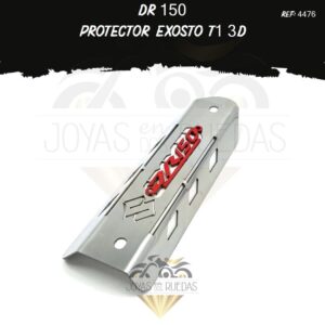 parte DR 150 protector exosto 3D