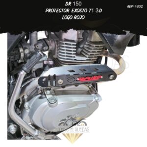 parte DR 150 protector exosto 3D