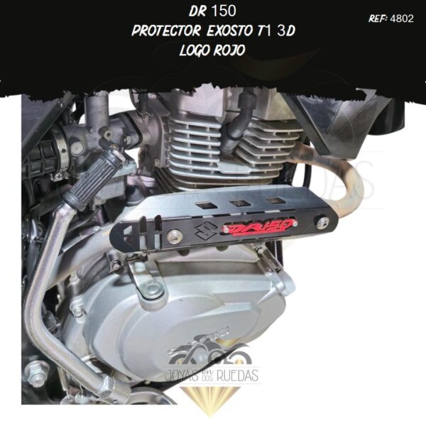 parte DR 150 protector exosto 3D