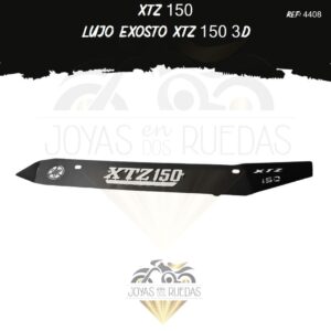 XTZ 150 lujos Lujo exosto xtz 3d