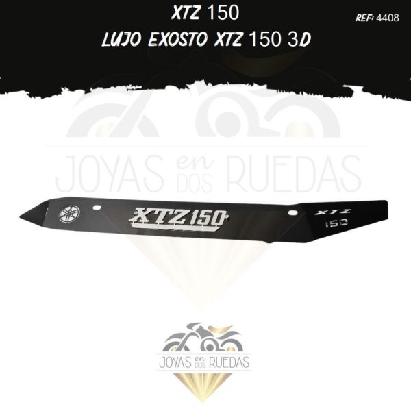 XTZ 150 lujos Lujo exosto xtz 3d