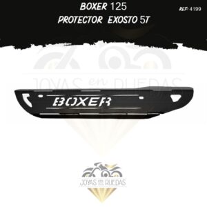 articulos Boxer 125 protector exosto 5t
