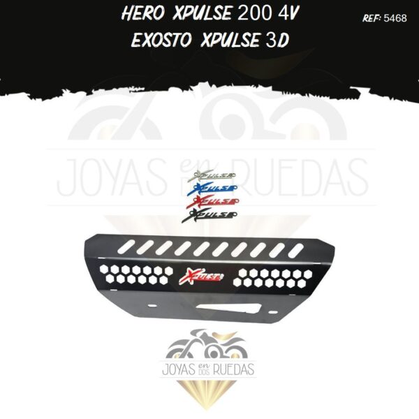 lujo Hero Xpulse 200 4V exosto xpulse 3D
