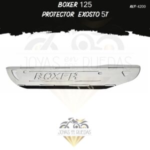 articulos Boxer 125 protector exosto 5t