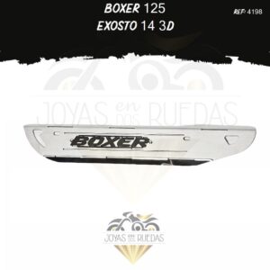 accesorios Boxer 125 exosto 3D