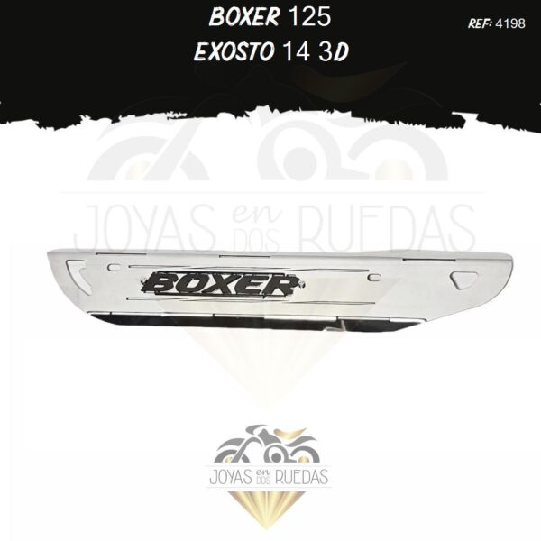 accesorios Boxer 125 exosto 3D