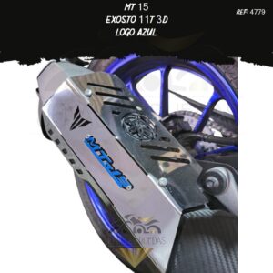 moto MT 15 exosto 11t 3D