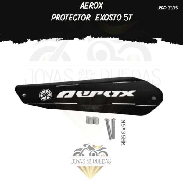 accesorios Aerox protector exosto 5t