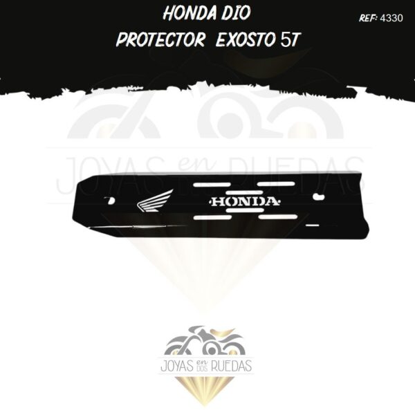 moto honda Dio protector exosto 5t