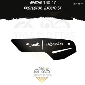 accesorios Apache 160 4V protector exosto 5t