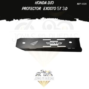 honda Dio lujos protector exosto 5t 3D