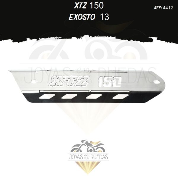 piezas XTZ 150 exosto