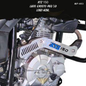 motos XTZ 150 lujo exosto peq 3d