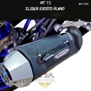 accesorio MT 15 Slider exosto plano