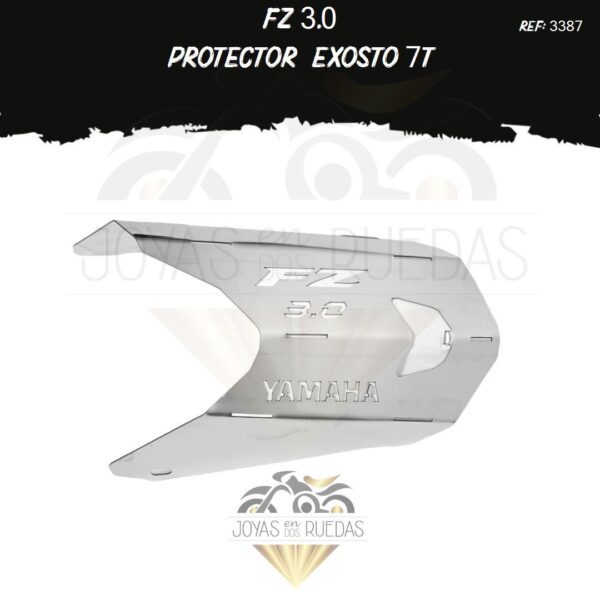 accesorios FZ 3.0 protector exosto 7t