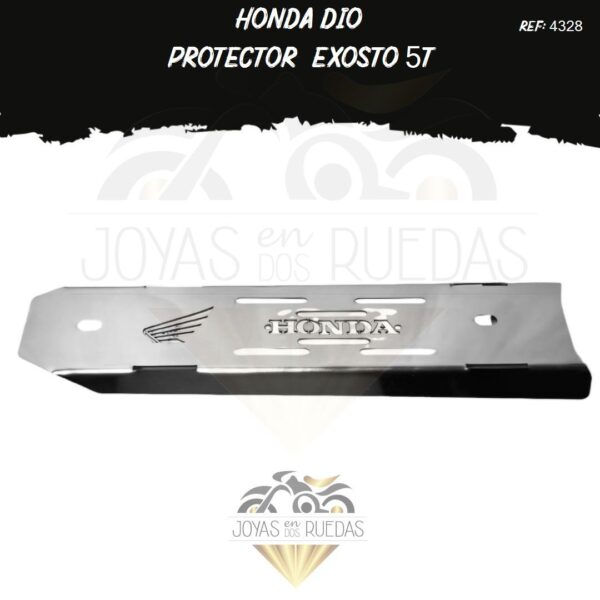 pieza honda Dio protector exosto 5t