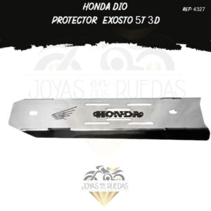 parte honda Dio protector exosto 5t 3D