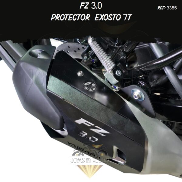 accesorios FZ 3.0 protector exosto 7t