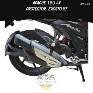 moto Apache 160 4V protector exosto 6t