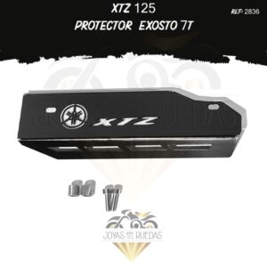 accesorios XTZ 125 protector exosto 7t