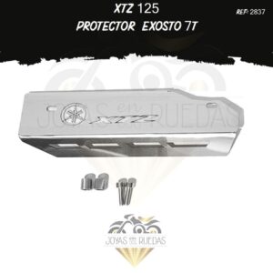 accesorios XTZ 125 protector exosto 7t