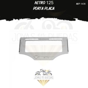 accesorios Nitro 125 portaplaca