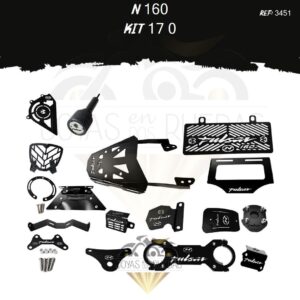 N 160 kit slider exosto lujo pata gato