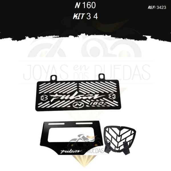 N 160 kit protector farola protector radiador