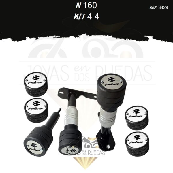 N 160 kit Spools Sliders eje slider exosto sliders