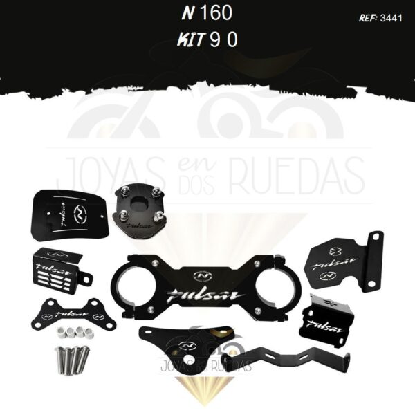 N 160 kit mordaza acutrax T lujo pata gato