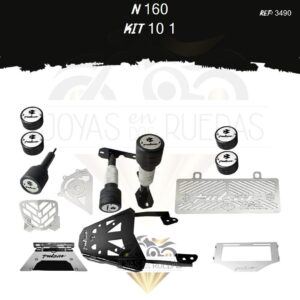 N 160 kit sliders slider exosto protector piñon