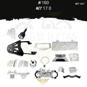 N 160 kit protector bomba trasera acutrax T mordaza