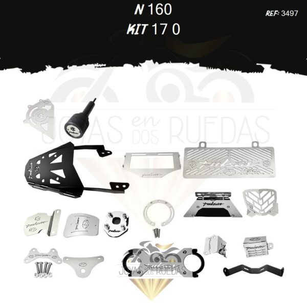 N 160 kit protector bomba trasera acutrax T mordaza